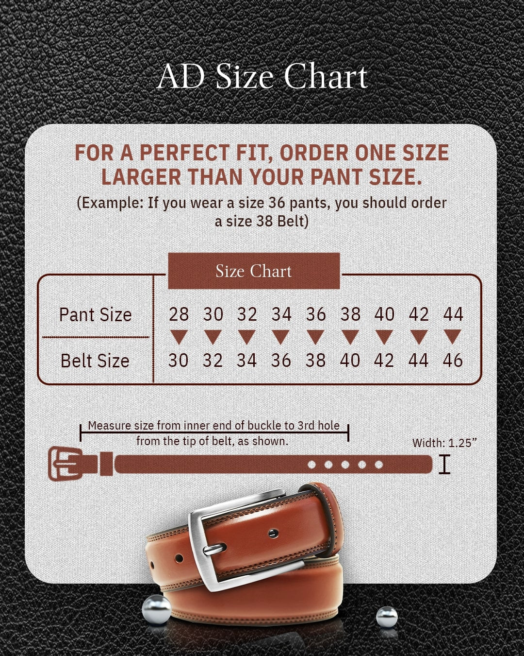 Slim Genuine Leather Belt