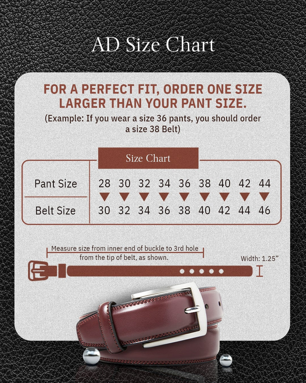 Slim Genuine Leather Belt