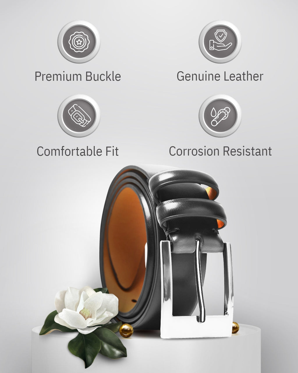 Classic Genuine Leather Belt