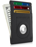Leather Cardholder with Air Tag Pocket