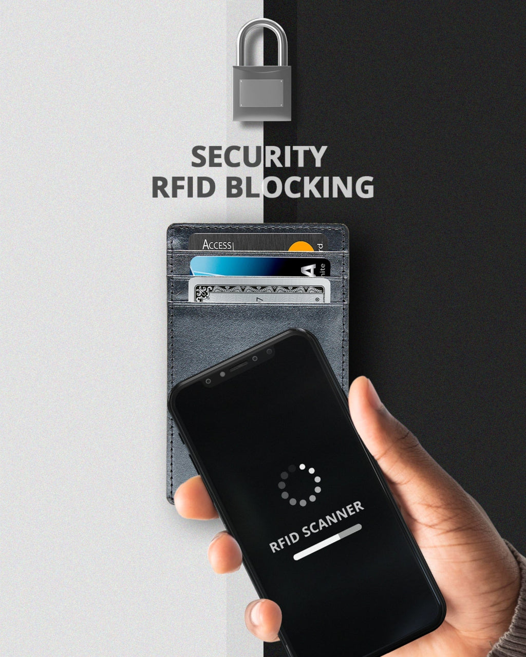 Slim Minimalist Leather Cardholder
