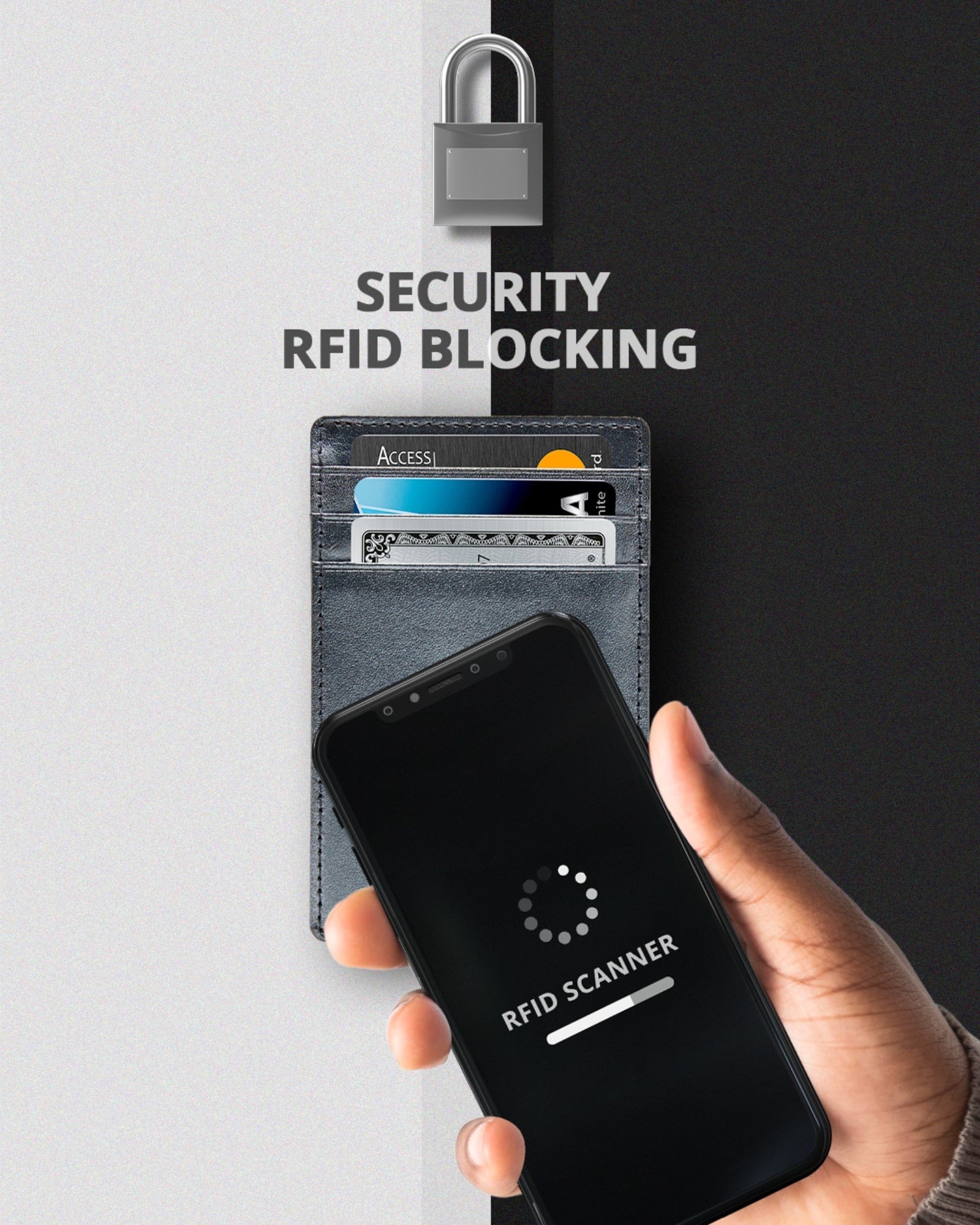 Slim Minimalist Leather Cardholder