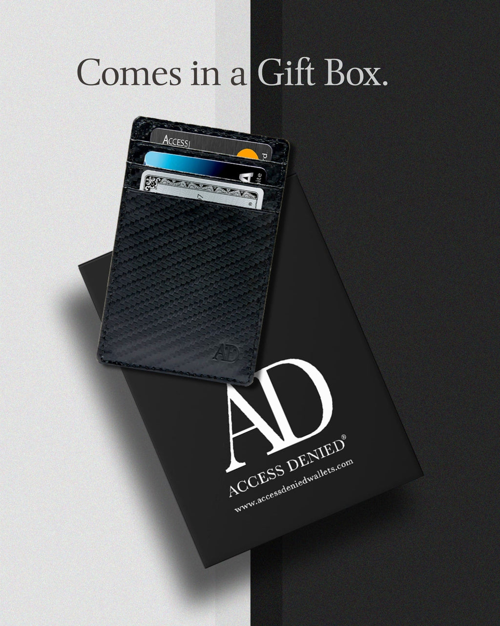 Slim Minimalist Leather Cardholder