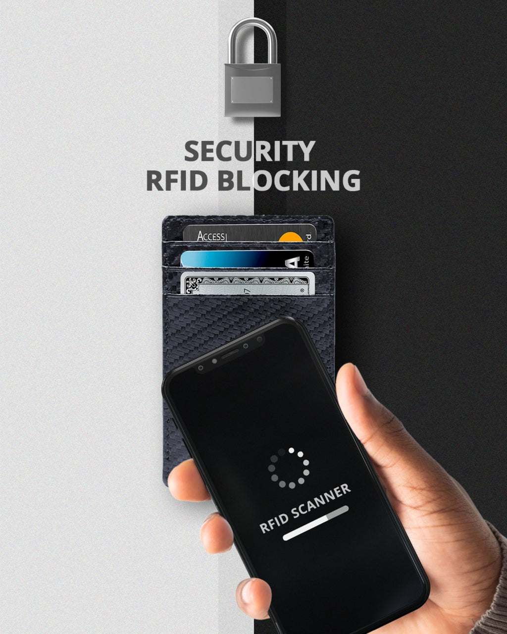 Slim Minimalist Leather Cardholder