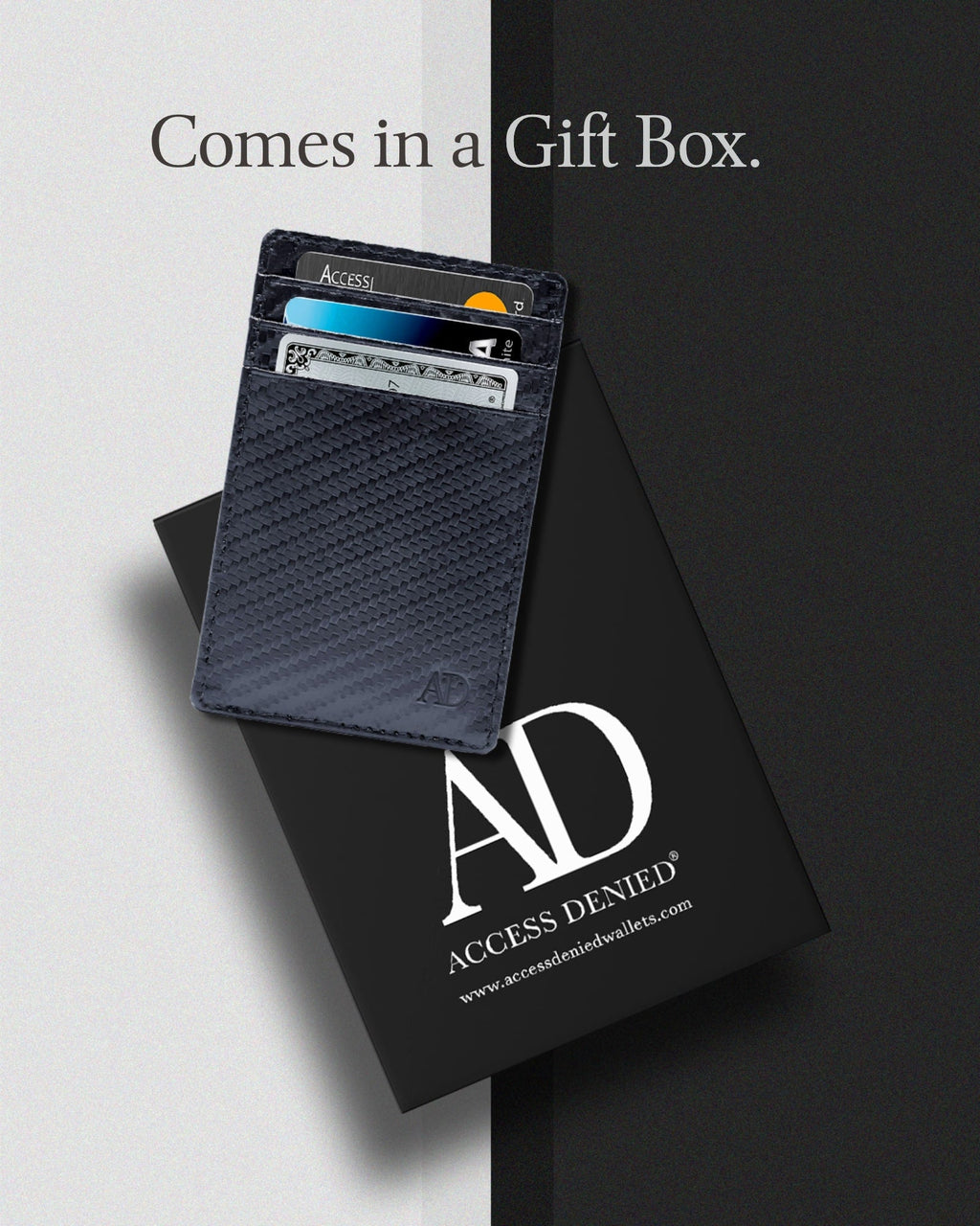 Slim Minimalist Leather Cardholder