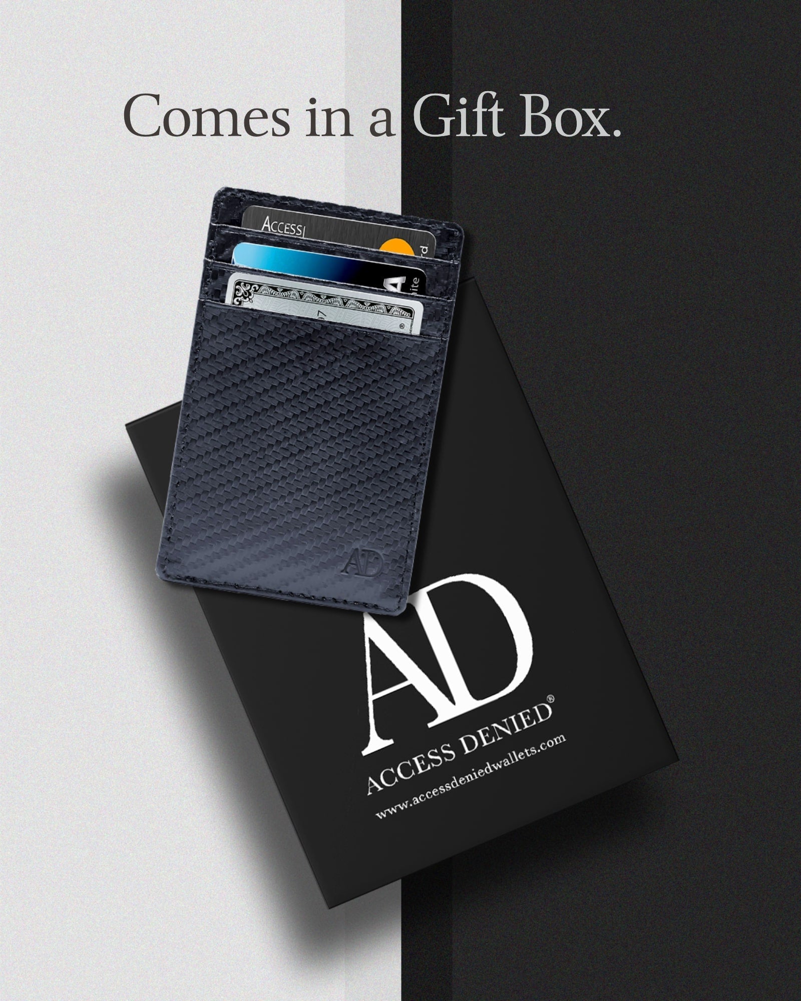 Slim Minimalist Leather Cardholder