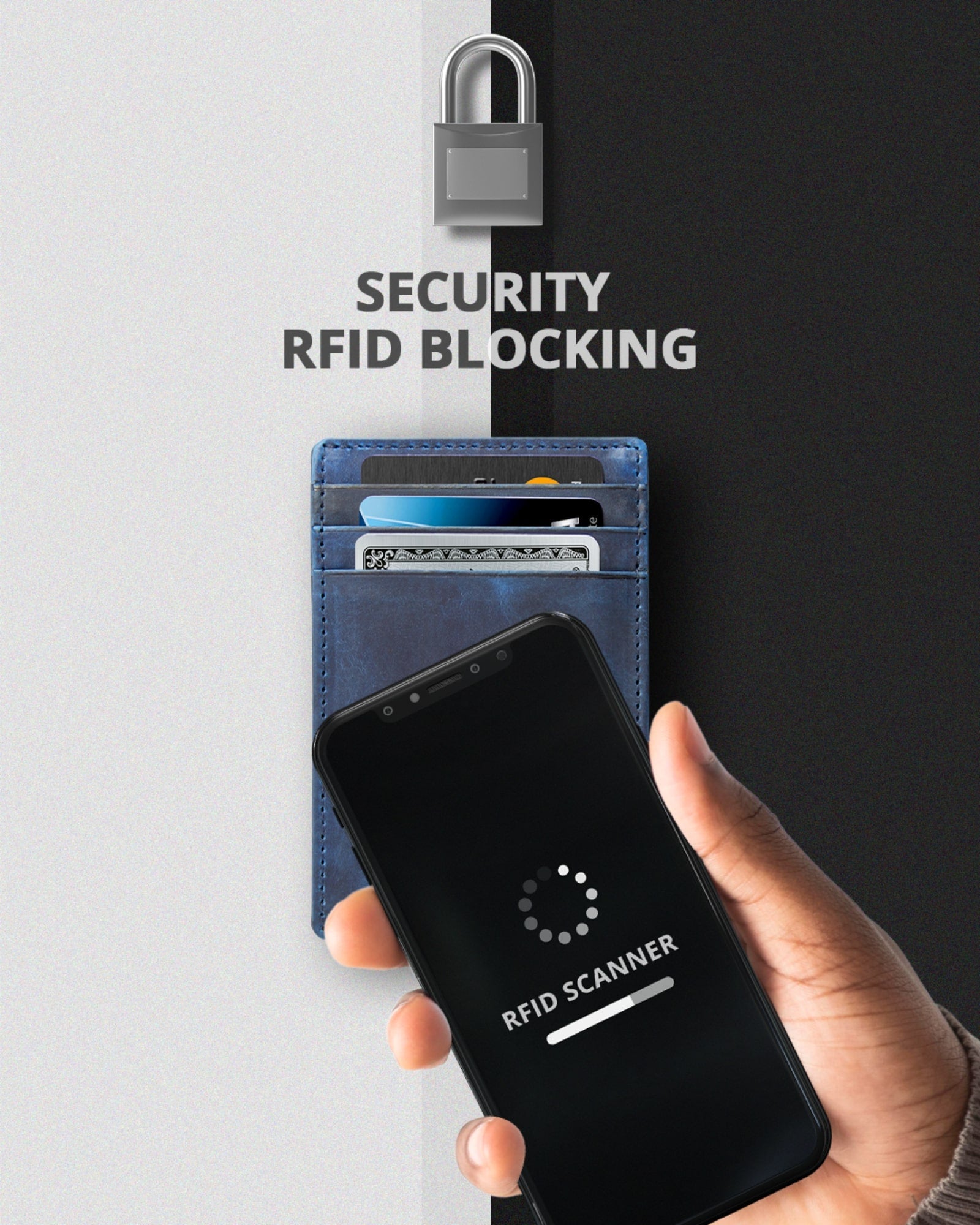 Slim Minimalist Leather Cardholder