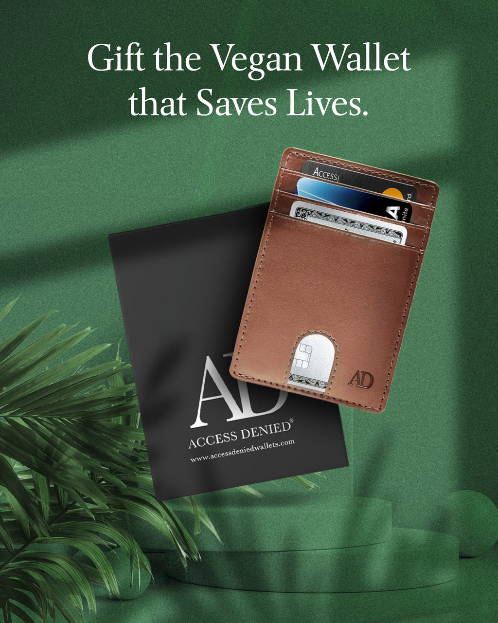 Vegan Leather Slim Cardholder