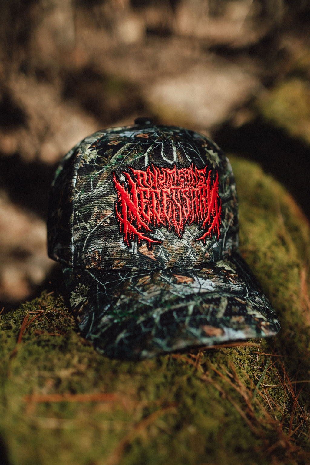 Hardcore Camo Snapback Hat