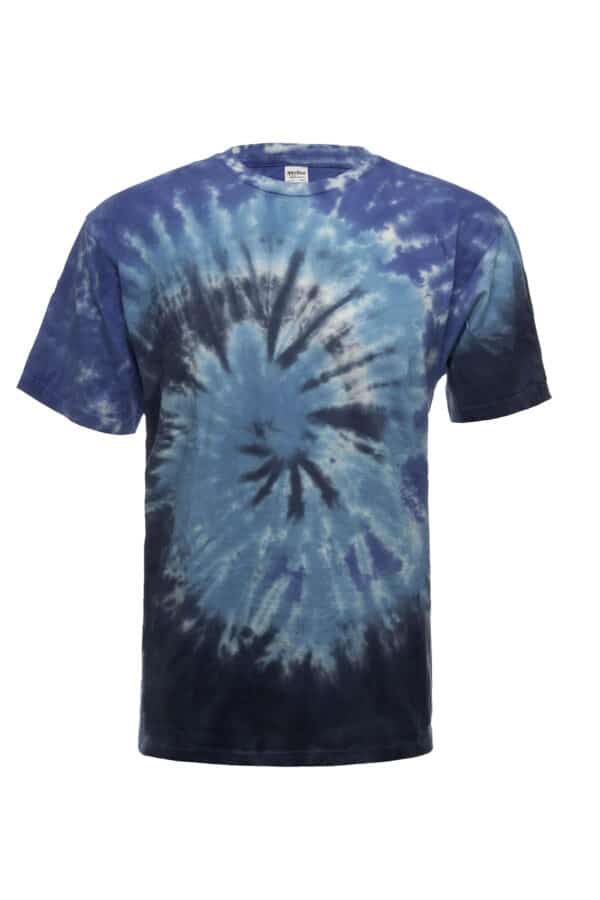 Midnight Ocean Spiral Tie Dye T-Shirt