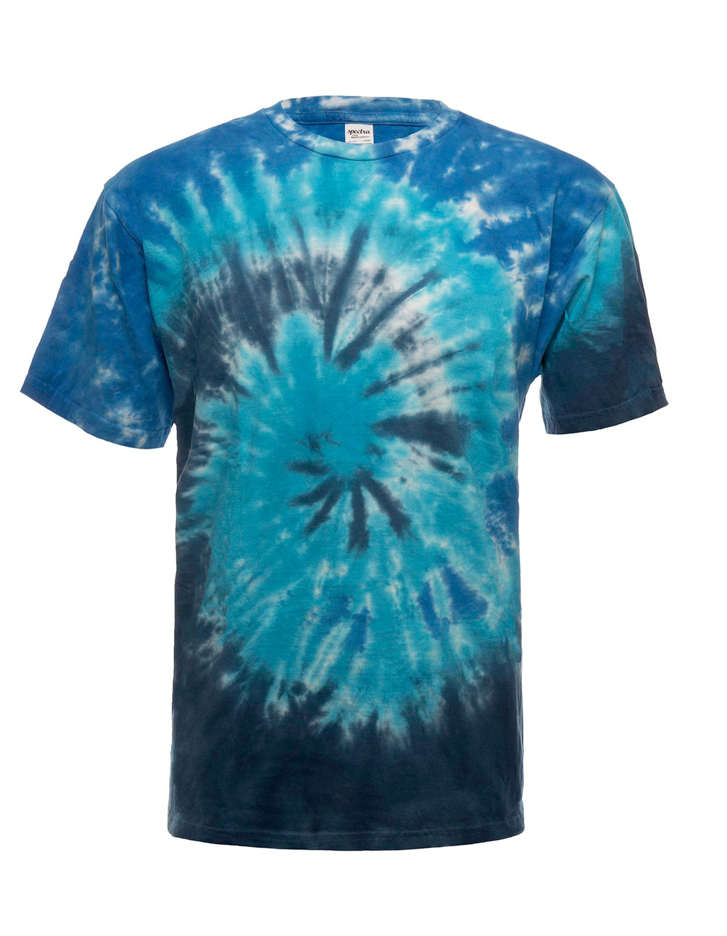 Midnight Ocean Spiral Tie Dye T-Shirt