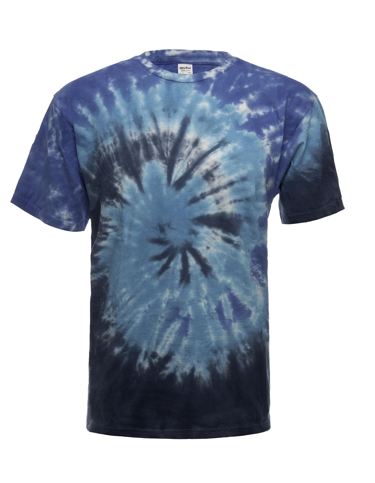 Midnight Ocean Spiral Tie Dye T-Shirt