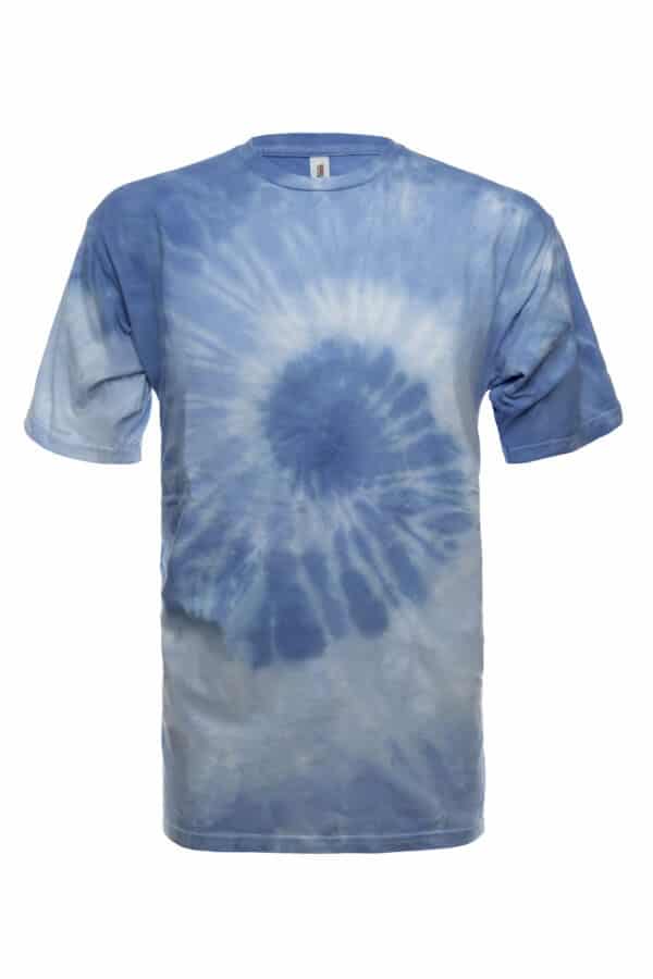 Sky Multi Spiral Tie Dye T-Shirt