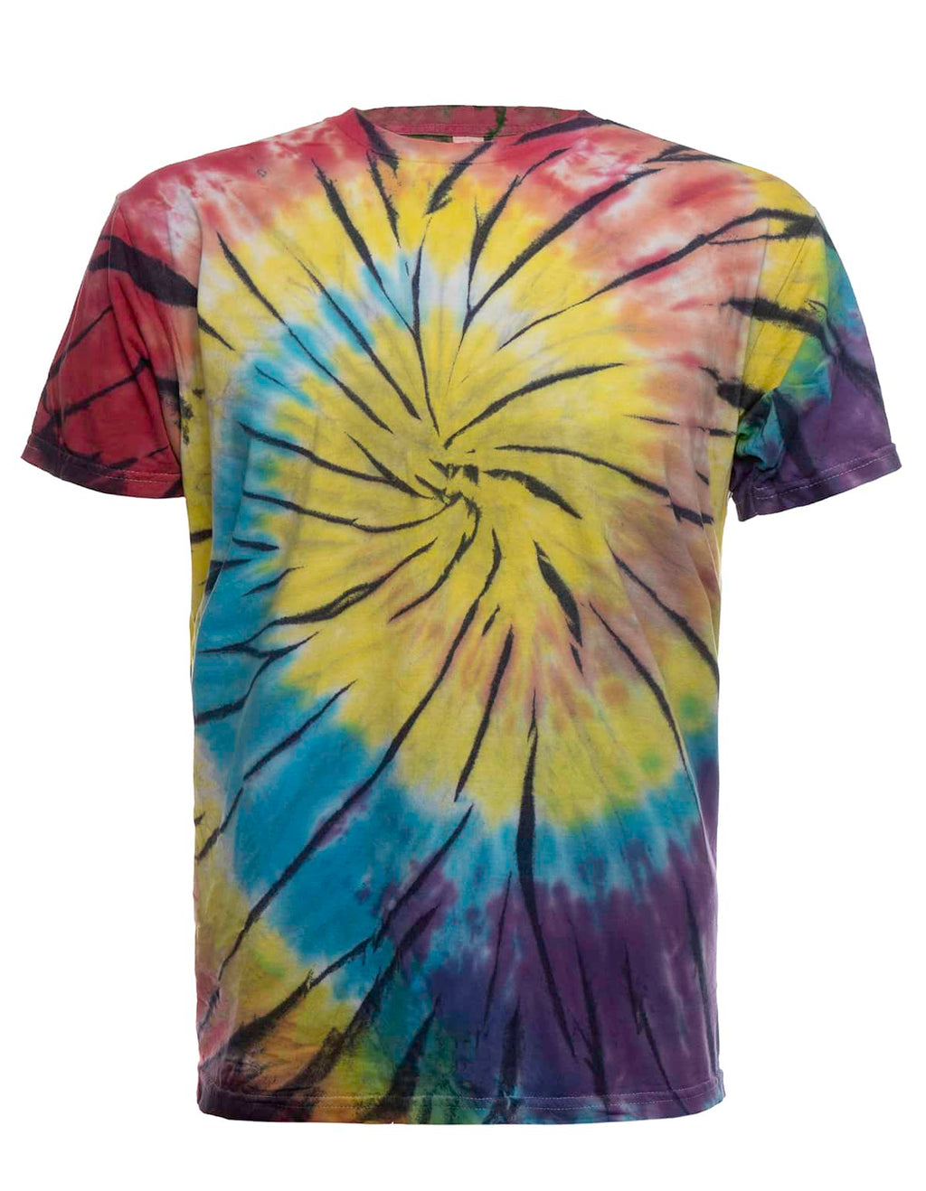 Rainbow Spiral Tie Dye T-Shirt
