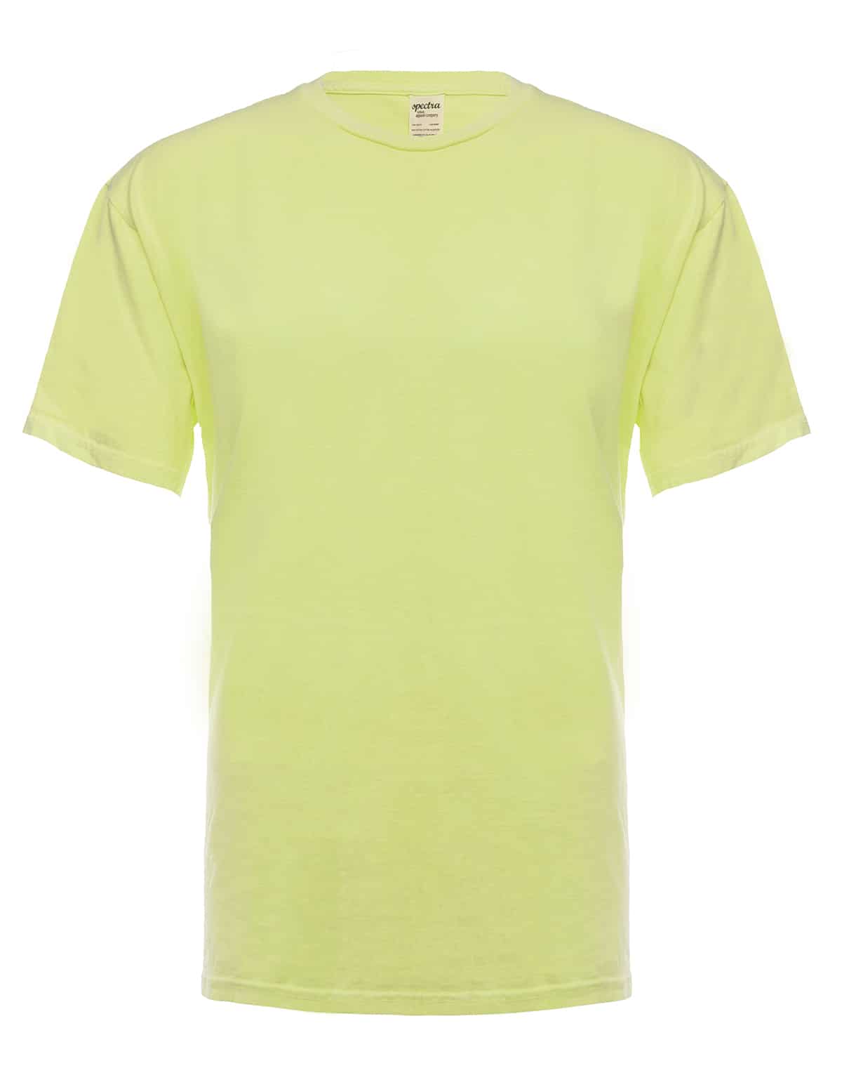 Neon Yellow Garment Dye T-Shirt