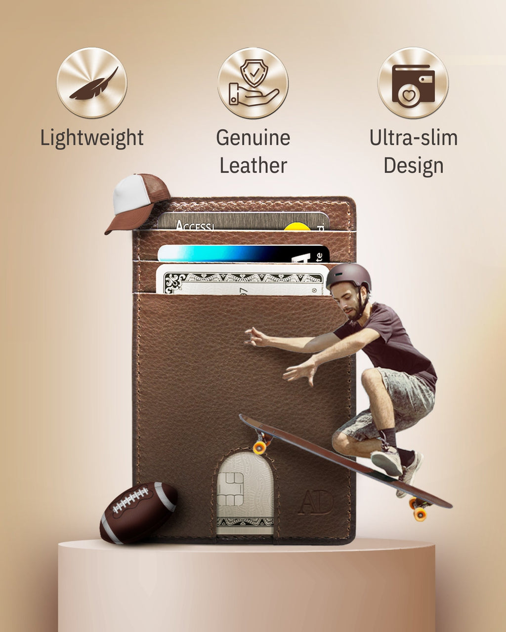 Slim Leather Cardholder