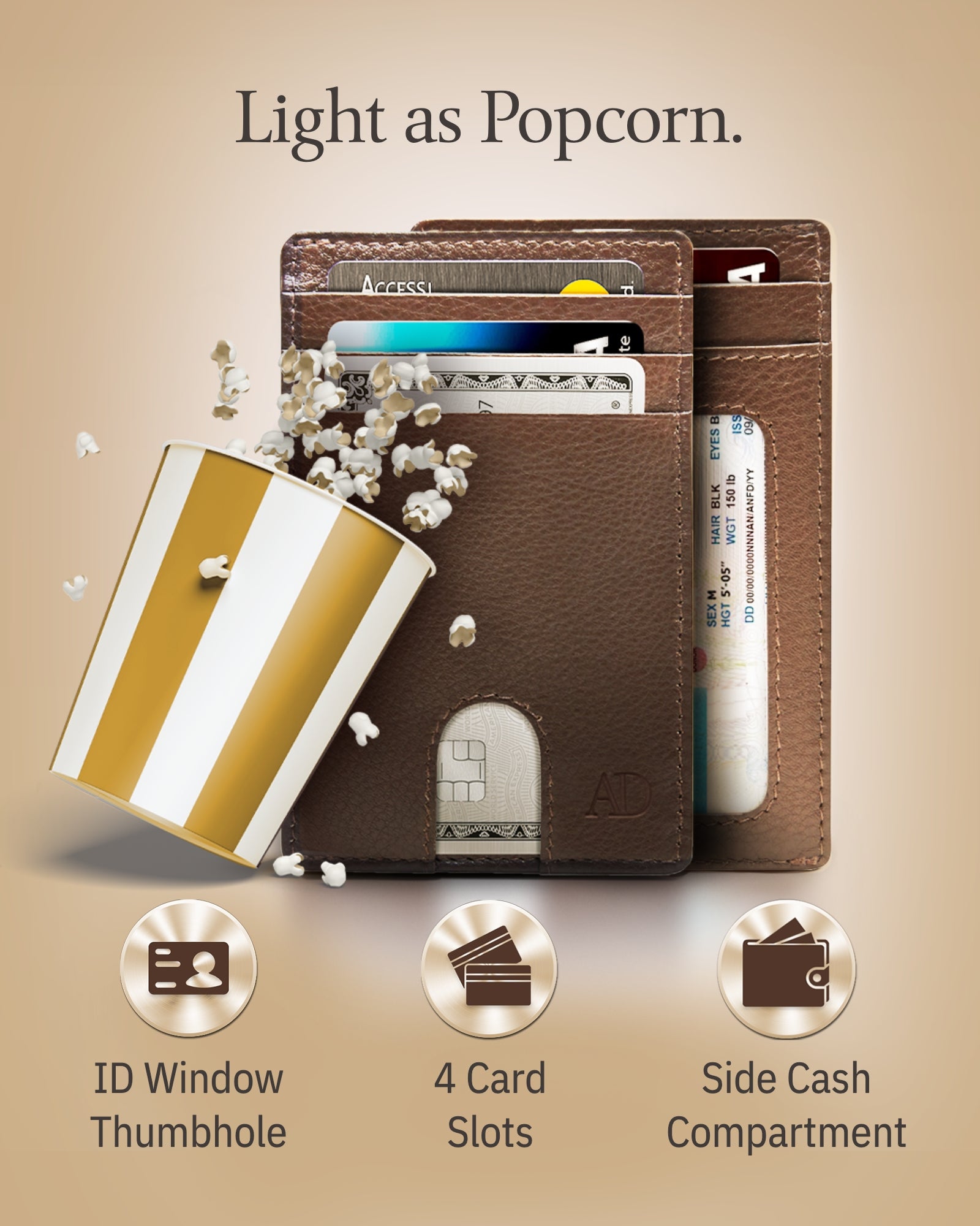 Slim Leather Cardholder