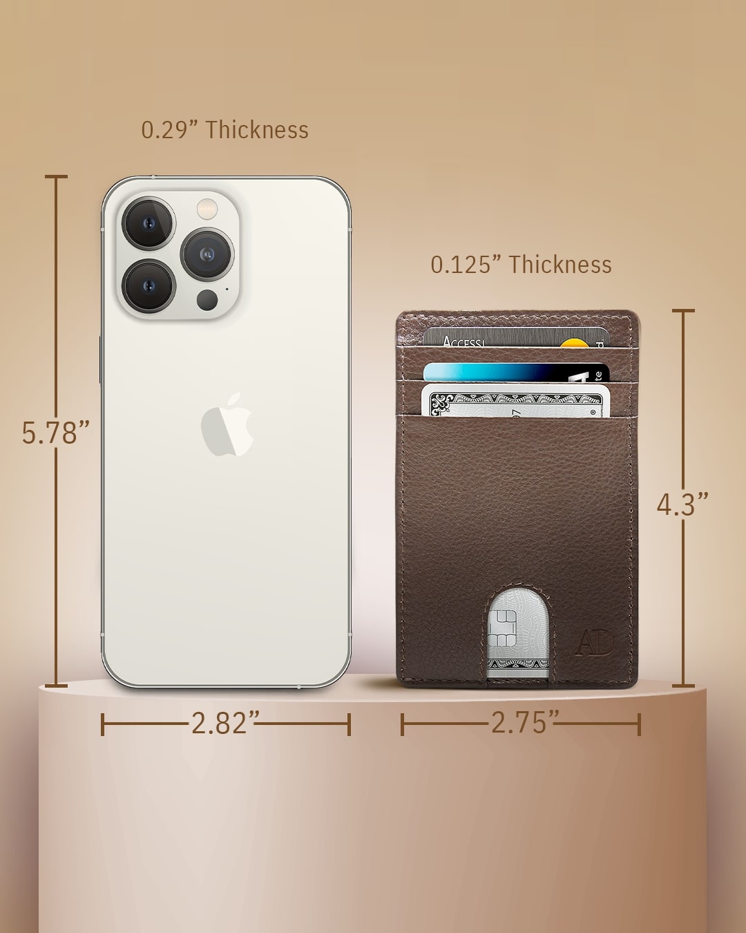 Slim Leather Cardholder