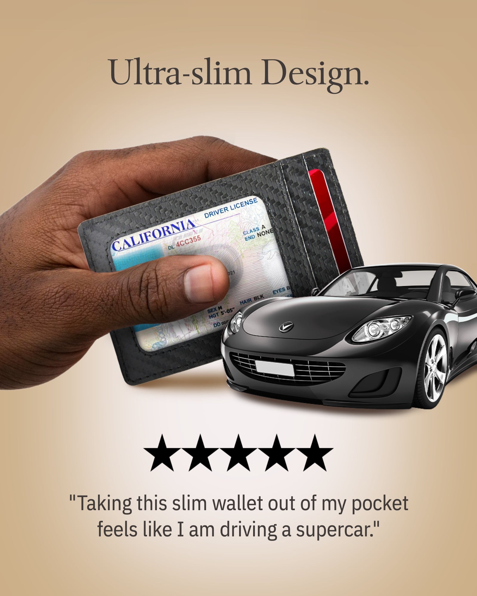 Slim Leather Cardholder