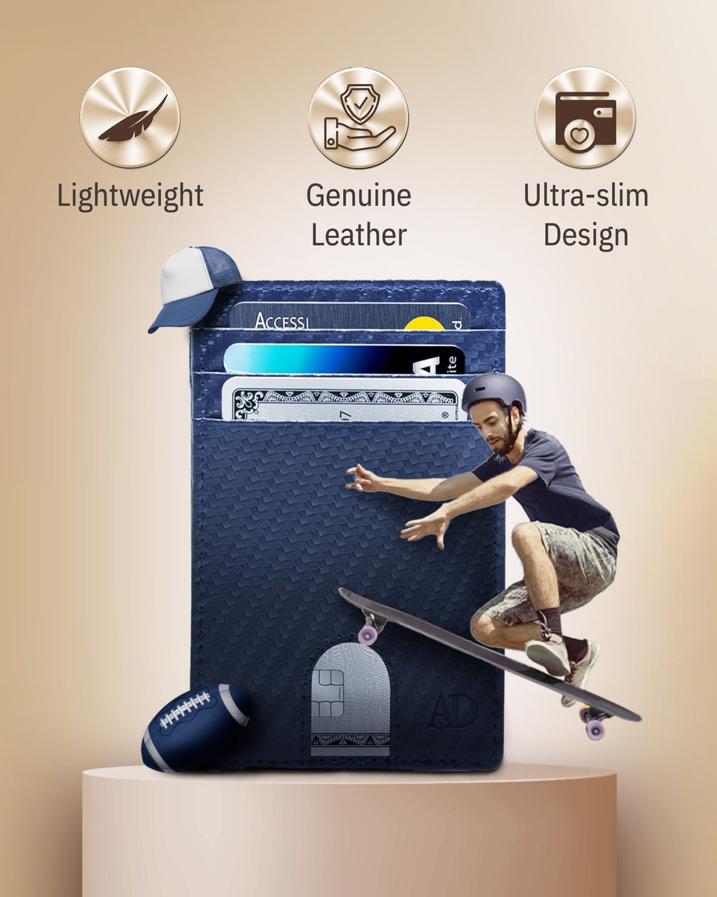Slim Leather Cardholder