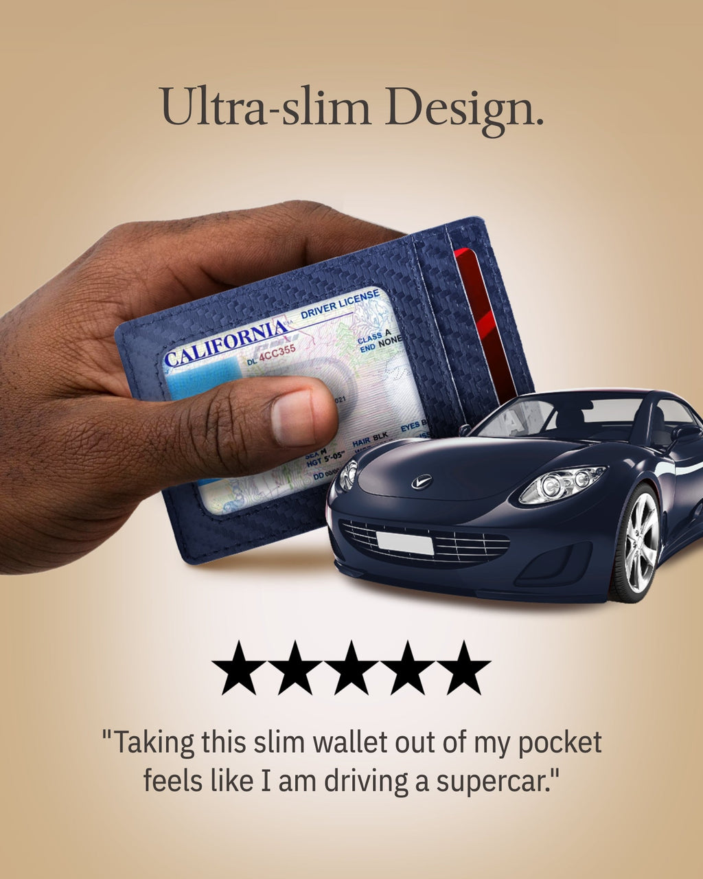 Slim Leather Cardholder