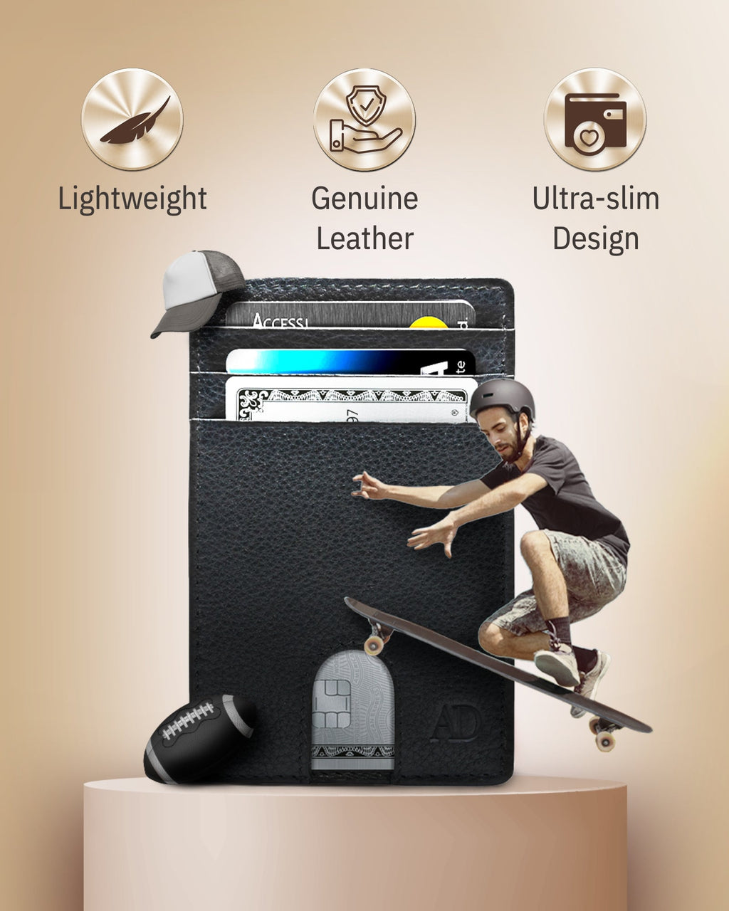 Slim Leather Cardholder