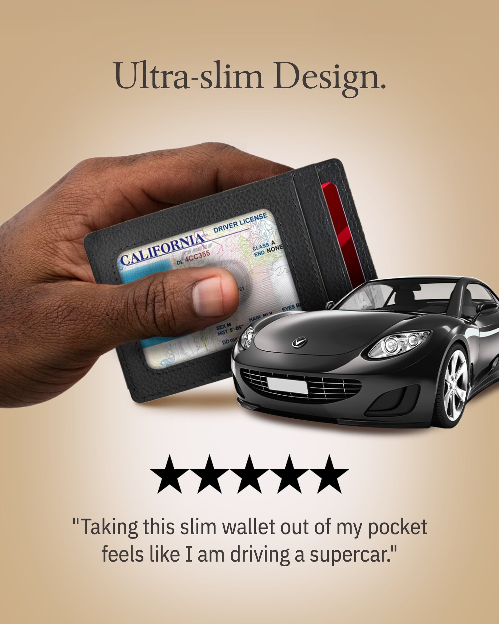 Slim Leather Cardholder