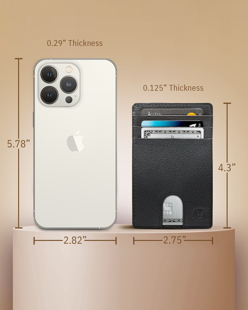 Slim Leather Cardholder