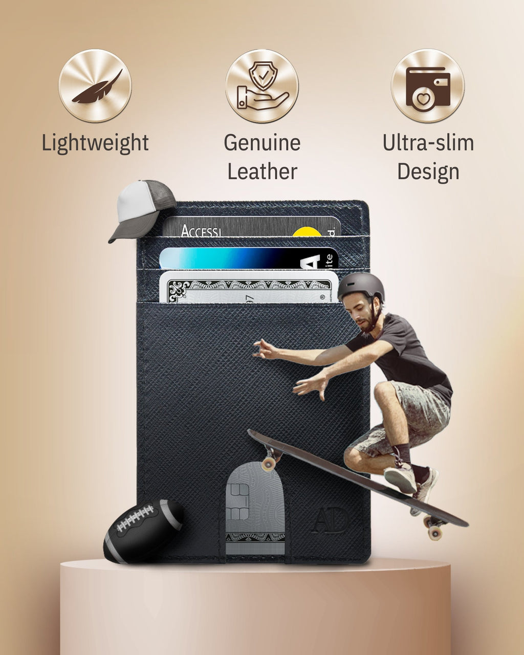 Slim Leather Cardholder