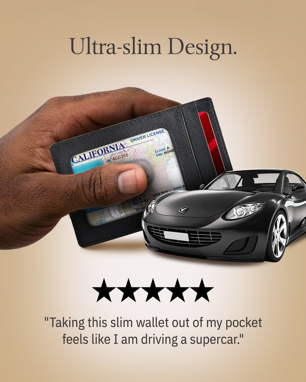 Slim Leather Cardholder