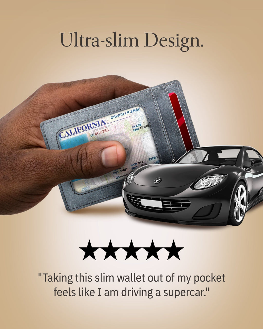 Slim Leather Cardholder