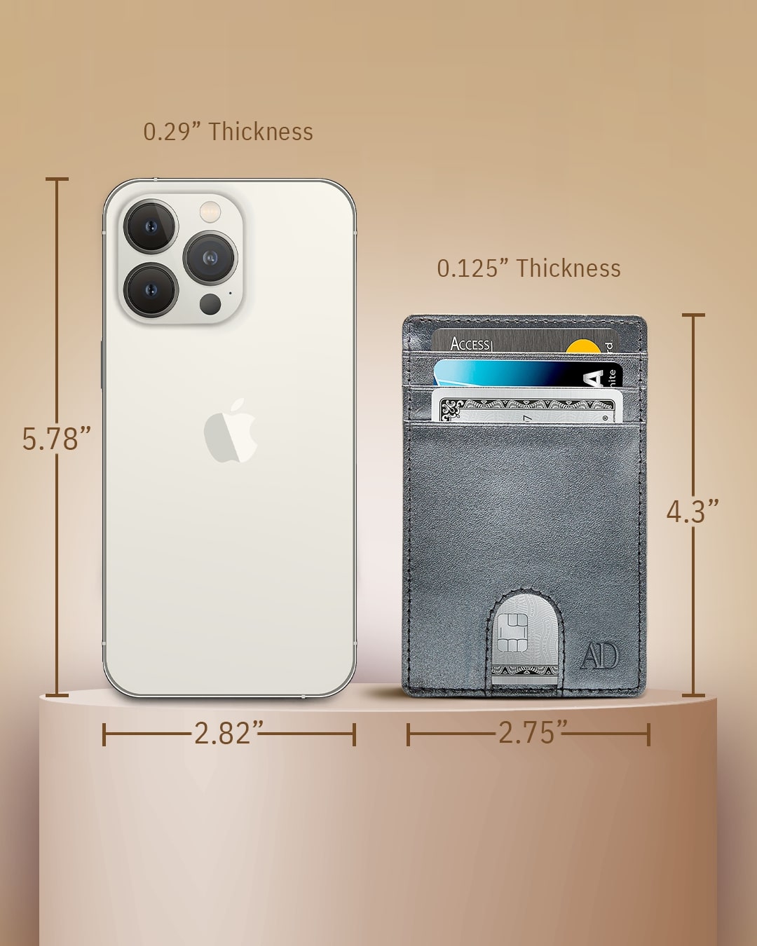 Slim Leather Cardholder