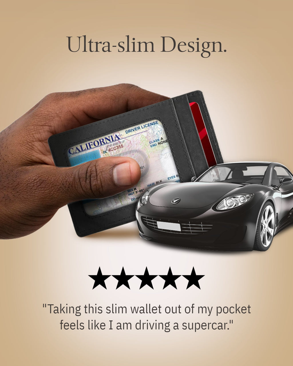 Slim Leather Cardholder