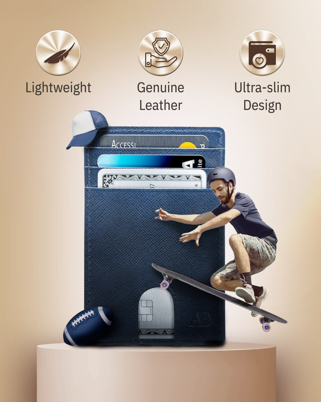 Slim Leather Cardholder