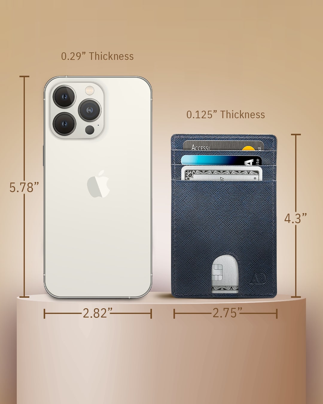 Slim Leather Cardholder
