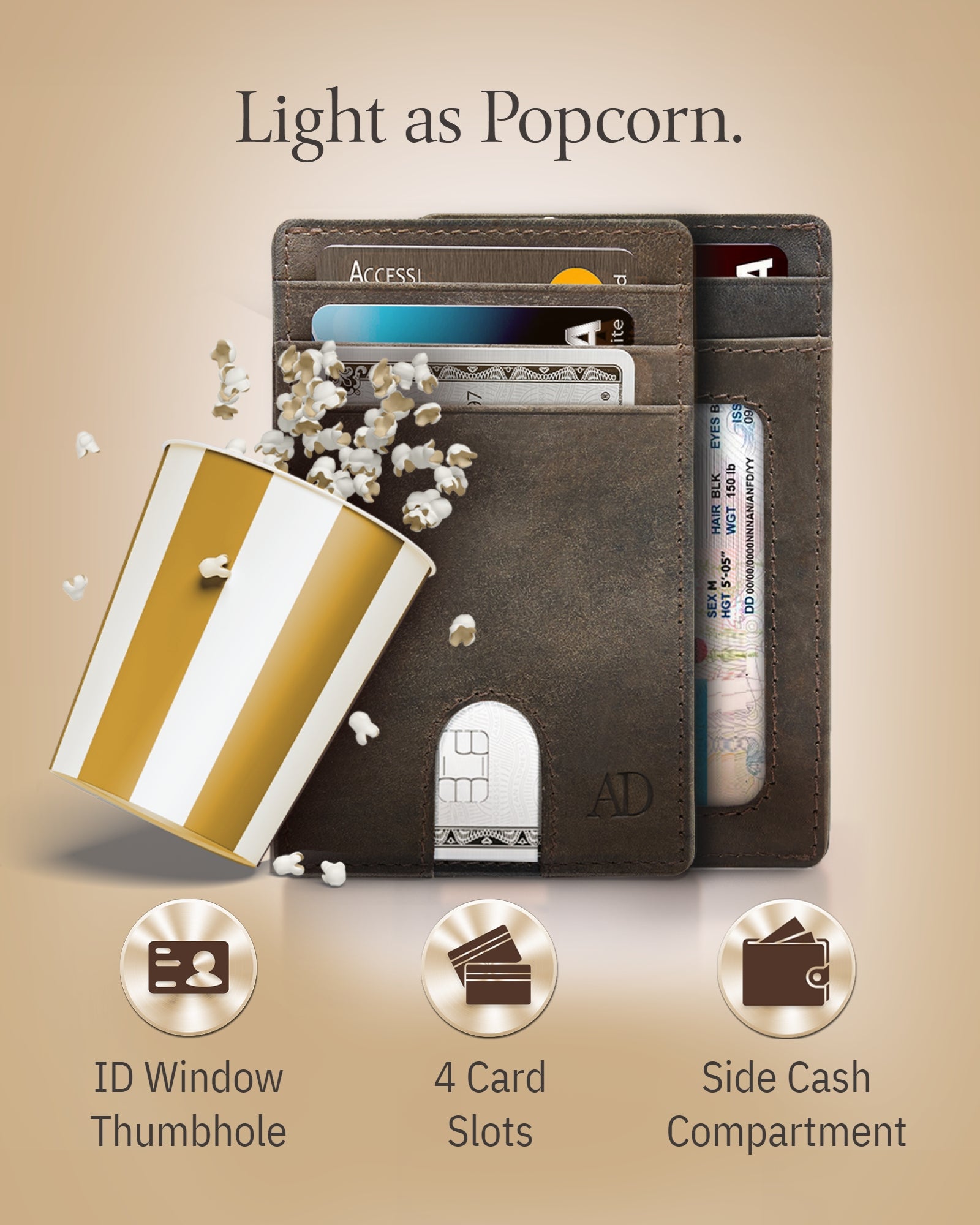 Slim Leather Cardholder