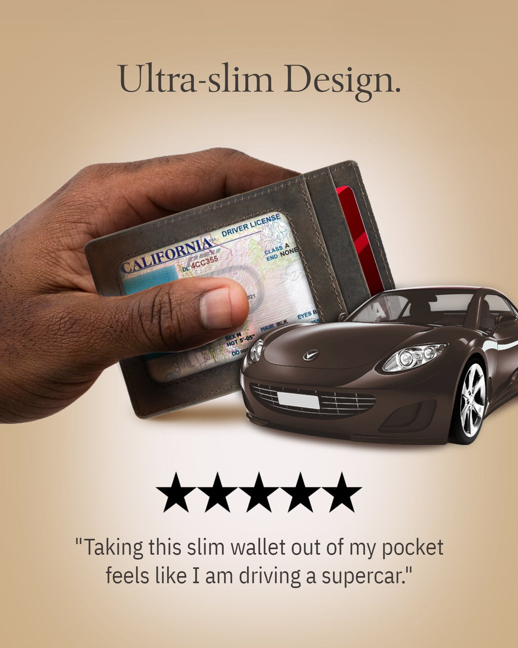 Slim Leather Cardholder