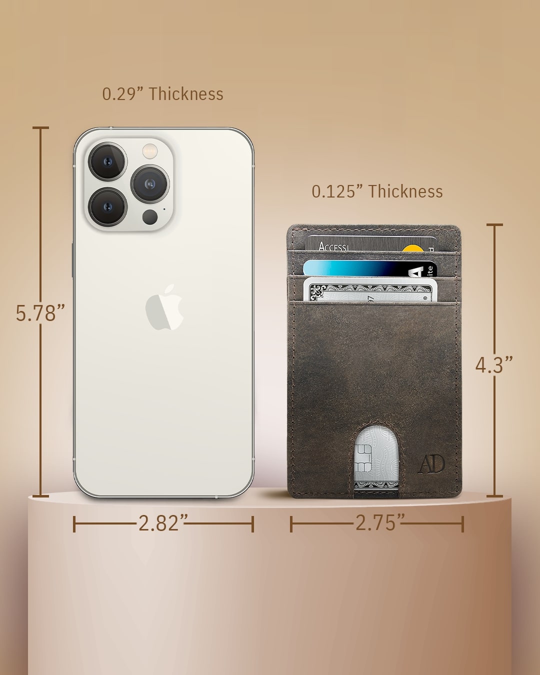 Slim Leather Cardholder