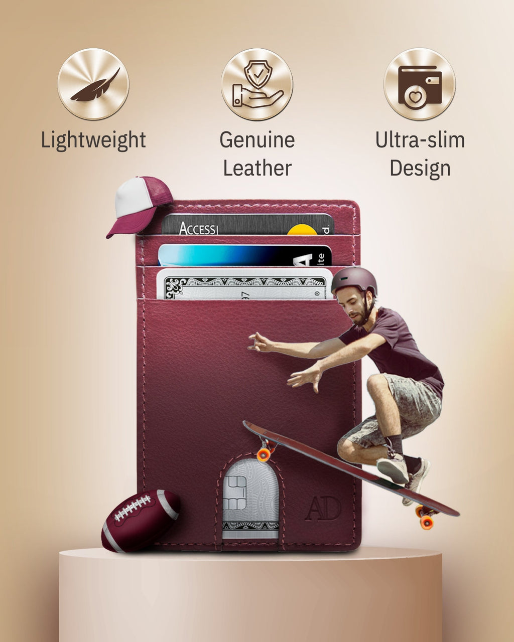 Slim Leather Cardholder