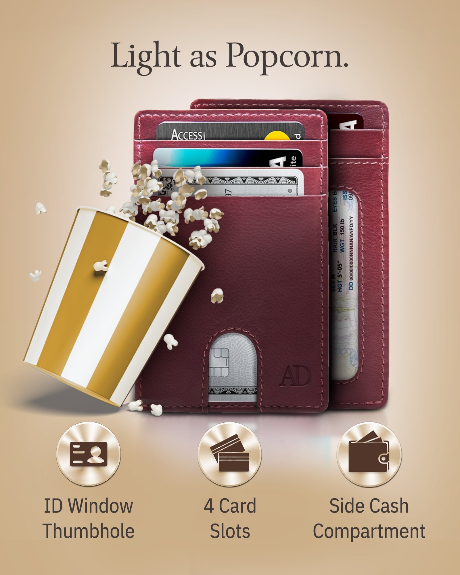 Slim Leather Cardholder