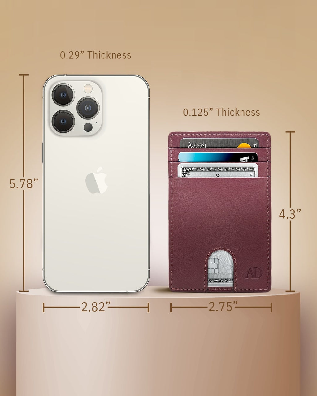 Slim Leather Cardholder