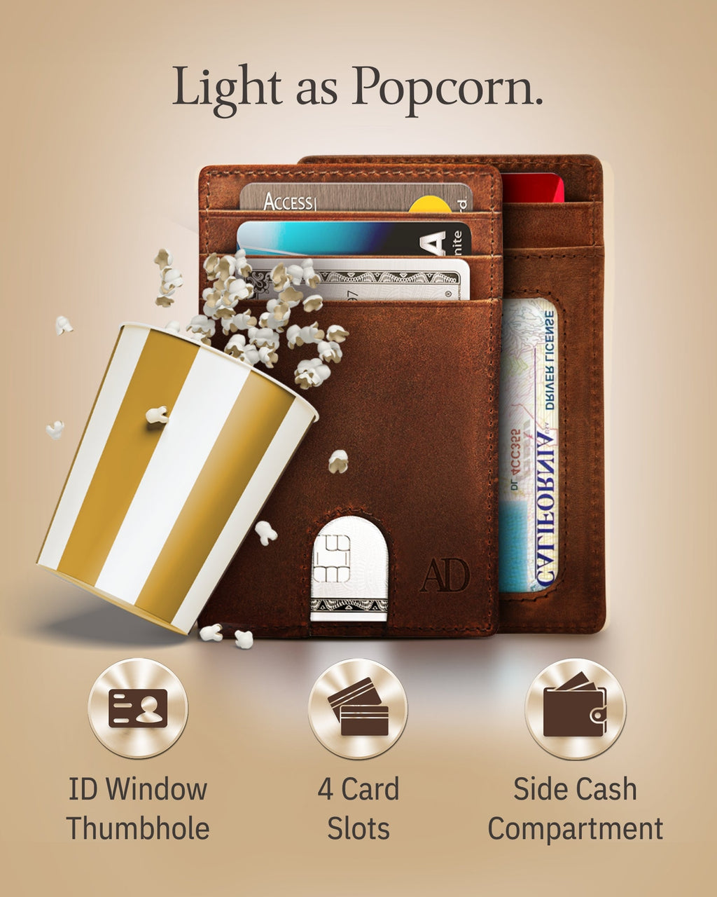 Slim Leather Cardholder