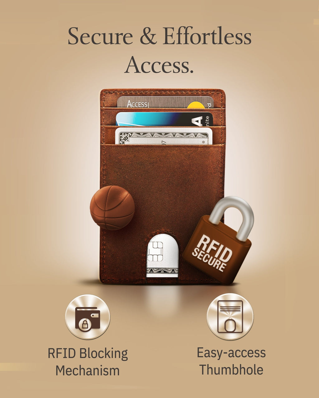Slim Leather Cardholder