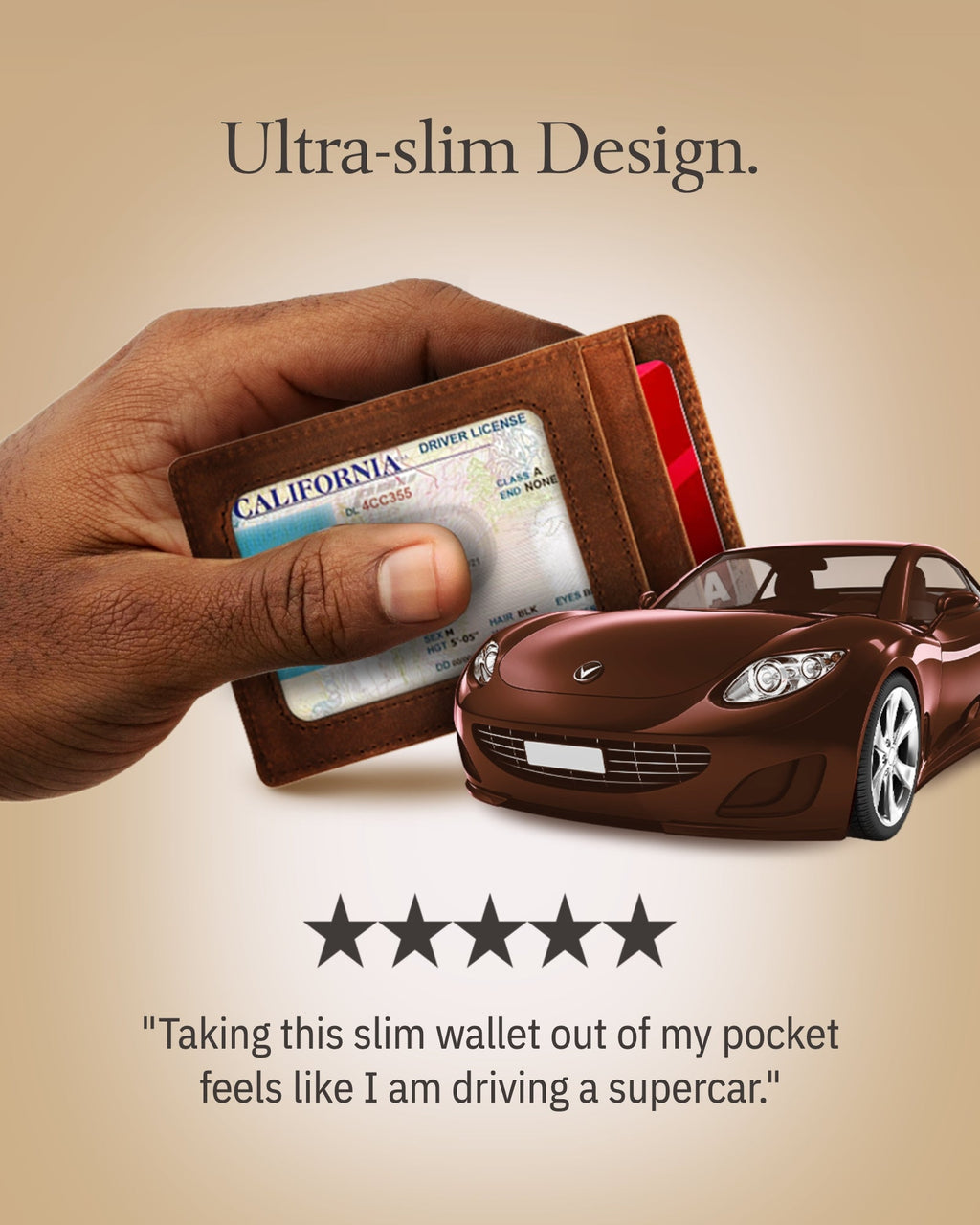 Slim Leather Cardholder