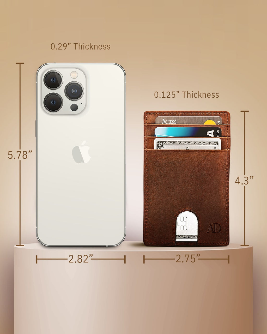 Slim Leather Cardholder