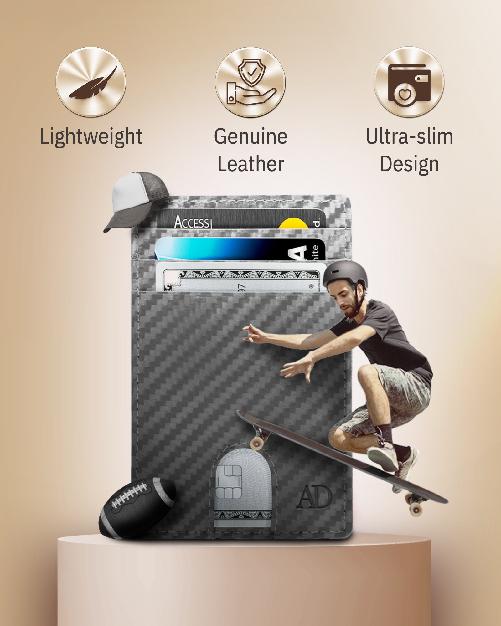 Slim Leather Cardholder