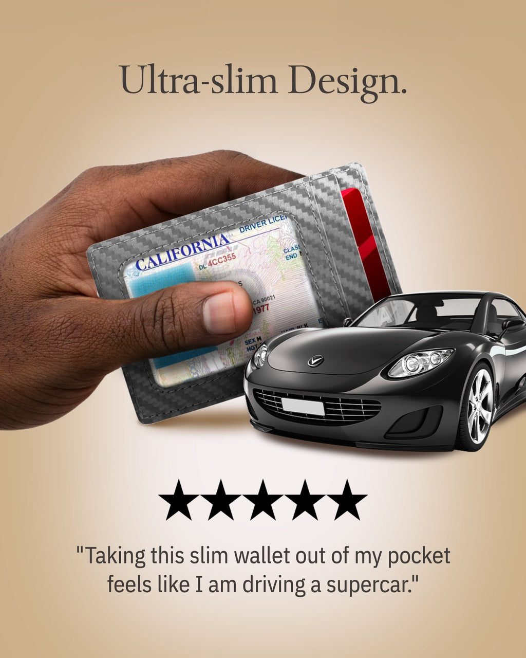 Slim Leather Cardholder