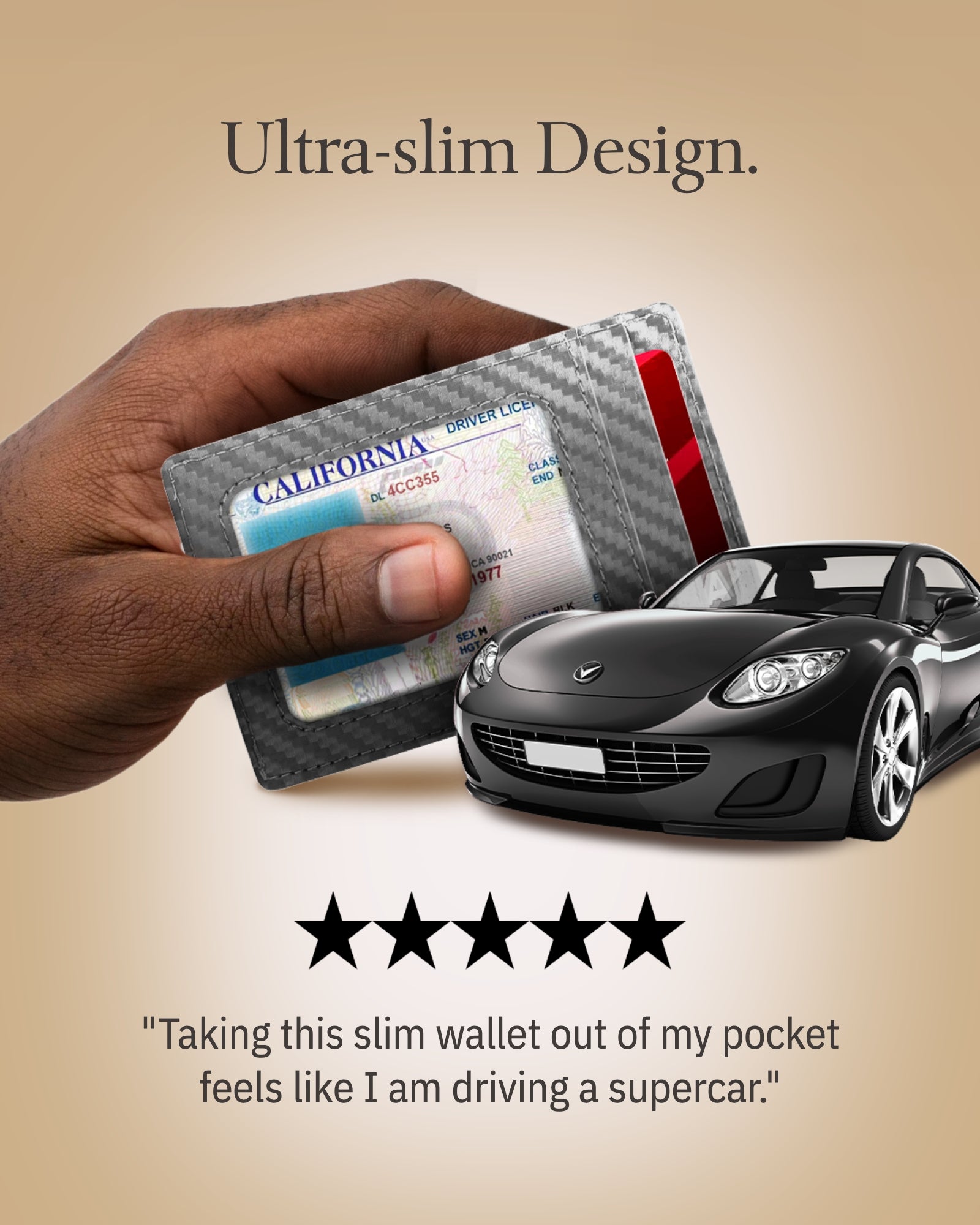Slim Leather Cardholder