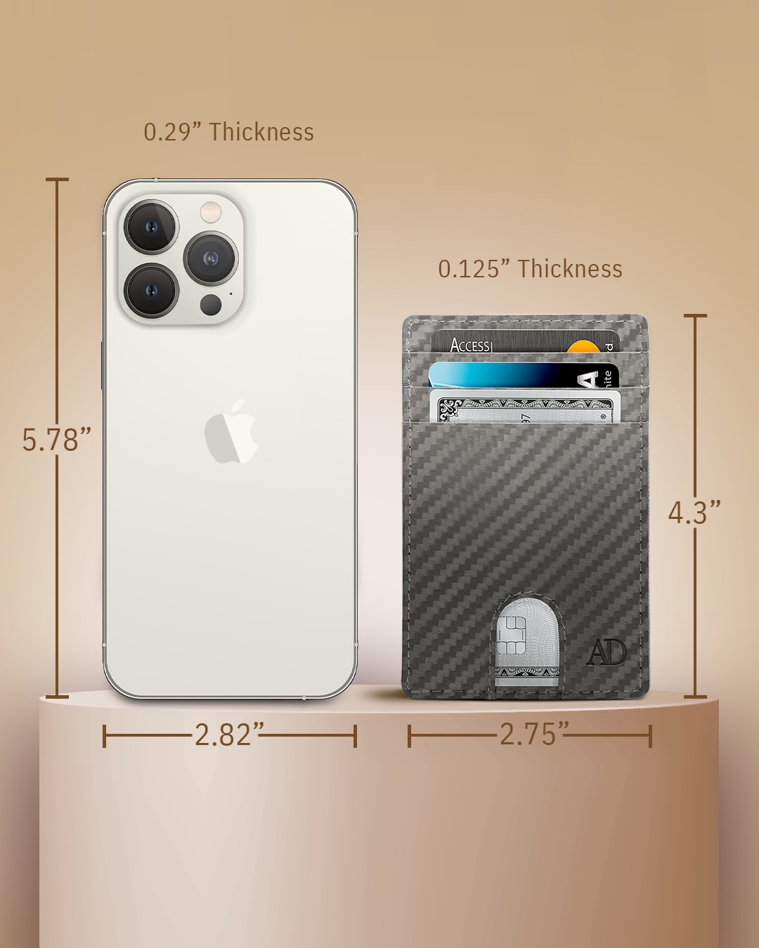Slim Leather Cardholder