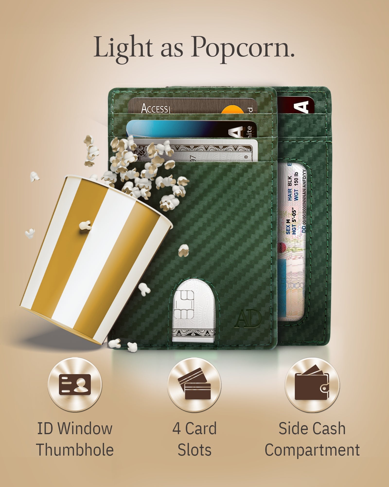 Slim Leather Cardholder